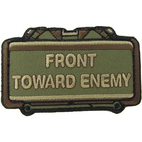 Mil-Spec Monkey Claymore Mine Morale Patch - Front Toward Enemy (Woodland (Green))