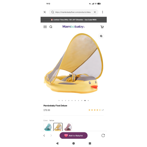 Mambobaby Float Deluxe