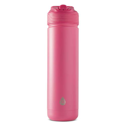 TAL Stainless Steel Ranger Water Bottle with Easy Sip Straw 26oz, Pink