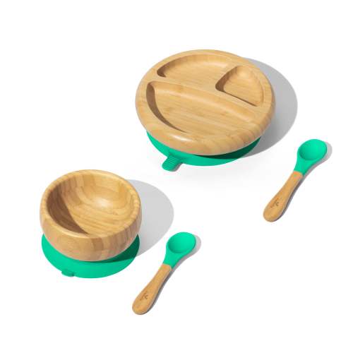 Essential Bamboo Baby and Toddler Dish Set