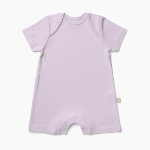 Goumi Kids x Babylist Baby Tee Romper - Lilac, 0-3 M