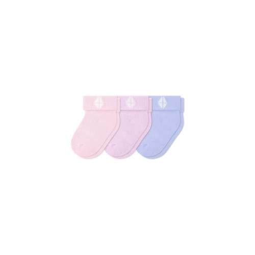 Baby 3-Pack Socks in Petal