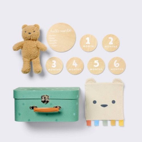 Baby Milestone Gift Set - Bear - 10pc - Cloud Island™