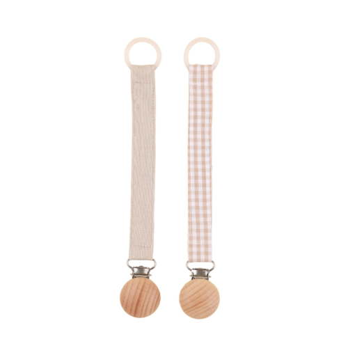 ZYHARUKO Pack of 2pcs Baby Pacifier Clip Chain Soother Strap Teething Toy Lanyard Belt Prevent Loss for Infants Boy & Girls