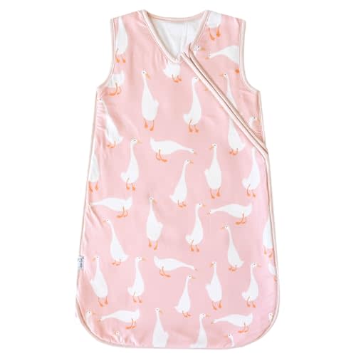 Copper Pearl Sleep Sack: Warm and Cozy Baby Bag in a Variety of Trendy Designs, Safe Alternative to Blankets, Sleeveless Baby Sleep Sack Swaddle Sizes Newborn to 24 Months - Goosie
