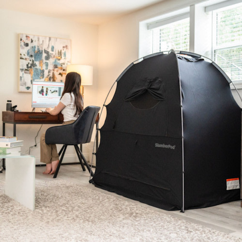 SlumberPod and Fan - Black