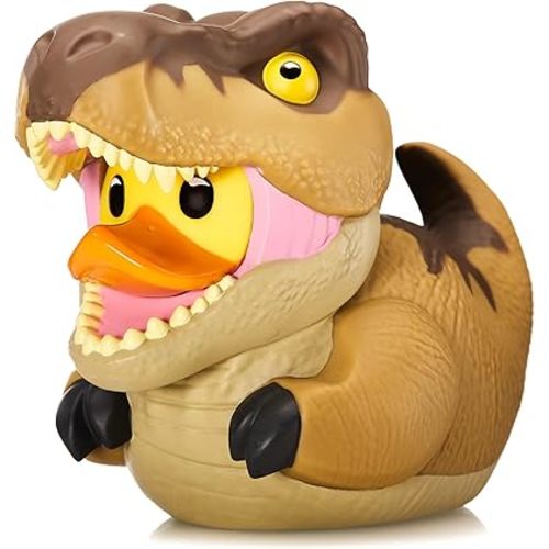 TUBBZ First Edition T-Rex Collectible Vinyl Rubber Duck Figure - Official Jurassic Park Merchandise - Sci-Fi TV, Movies & Video Games