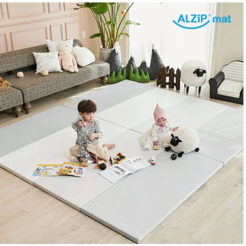 Eco Silion Baby Mat URBAN MILK GRAY – Safe & | US ALZiP mat store