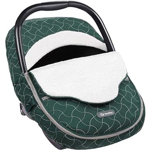 Yoofoss Baby Stroller Bunting Bags Winter Carseat Canopies Cover to Protect Baby from Cold Wind, Super Warm Plush Fleece Baby Carrier Cover for Infant Boys Girls