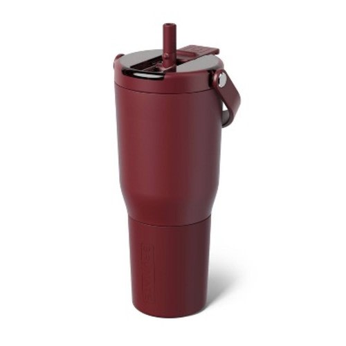 BruMate 35 fl oz Stainless Steel Resa Flip 100% Leak-Proof Tumbler - Cabernet
