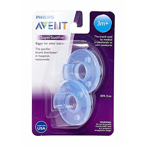 Philips Avent Soothie Pacifier, 3+ months, blue/blue, 2 Pack, SCF192/06