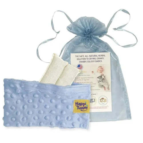 Happi Tummi - Blue Colic & Gas Relief Aromatherapy Wrap for Babies