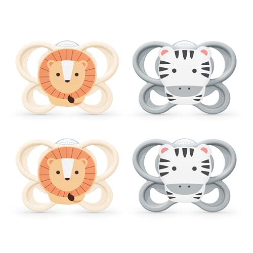 NUK Perfect Match Air Pacifiers, 6-18 Months, 4 Pack