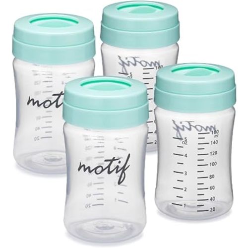 Motif Medical Luna Breast Milk Bottles 160ml 4-Pack