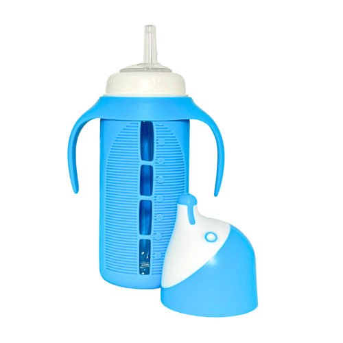 Tabor Place - Glass Sippy Cup with Silicone Straw