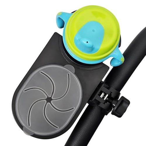 liuliuby Universal Stroller Snack Tray & Cup Attachment (Flap Top)