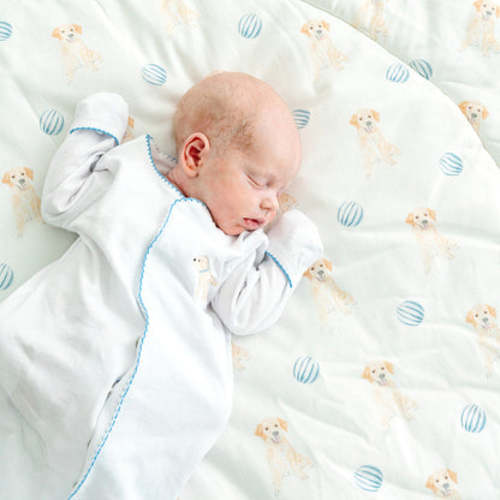 The Goldie in Blue Play Mat – Fort Weekend