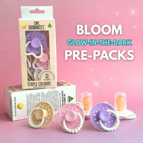 CMC Dummies - Bloom GLOW In The Dark Pre Packs (5 Pack) - Australian Made