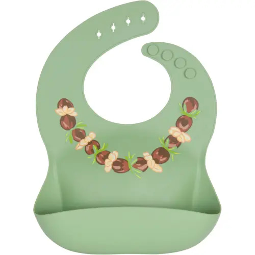 Ava & Oliver Silicone Bib
