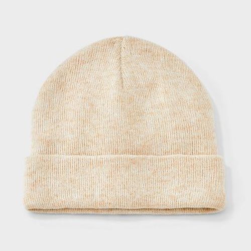 Baby Winter Beanie Hat - Cat & Jack™ Cream 12-24M