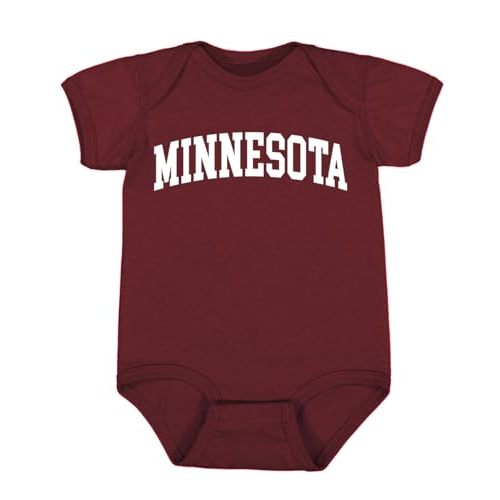 Wild Bobby State of Minnesota College Style Fashion T-Shirt