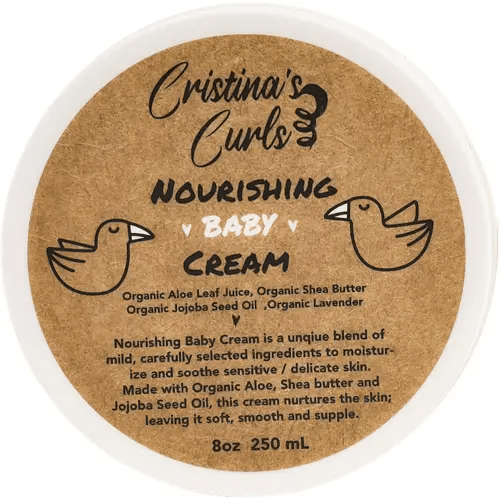Cristina's Curls Baby Moisturizing Cream – Rich Gentle Hydration For Face and Body