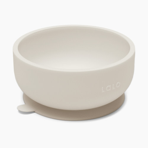 Lalo Suction Bowl - Oatmeal, 1