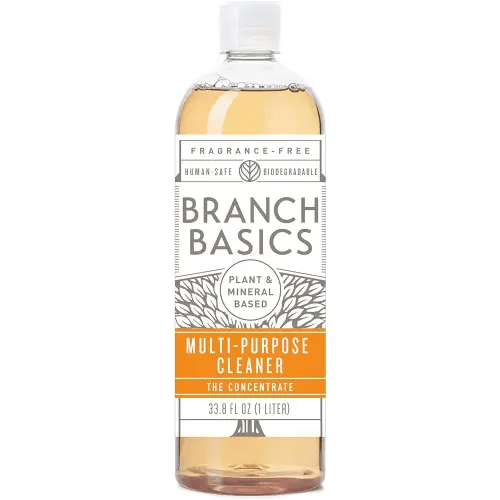 Branch Basics Concentrate Refill (33.8 oz) | All Purpose Multi-Surface Cleaning Concentrate - Replace Every Household Cleaner | Plant & Mineral-Based, Human-Safe, Fragrance Free