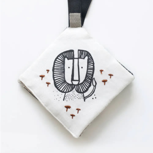 Crinkle Pages Stroller Toy