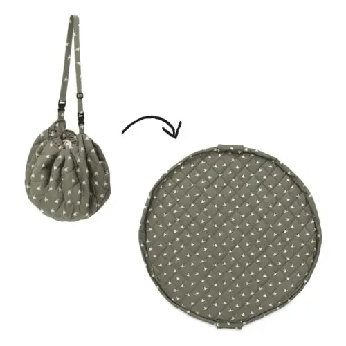 Play and Go - Noomad Bag / Carpet - Birds - Khaki | Smallable