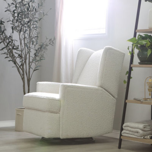 Second Story Home Heming Wingback Recliner Nursery Glider & Reviews | Wayfair