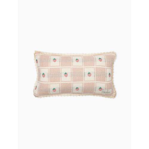 Strawberry Waffle Pillowcase in Summer Strawberry