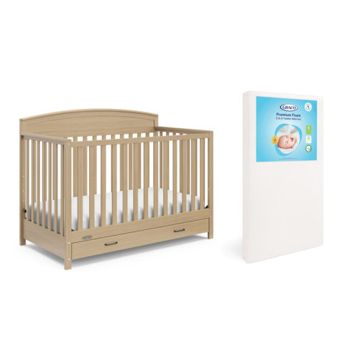 Graco Benton 5-In-1 Convertible Crib With Drawer & Reviews | Wayfair