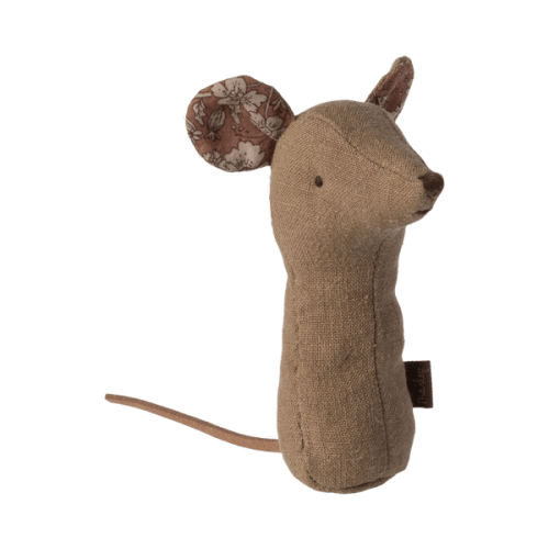 Mouse Rattle for Baby - Maileg Lullaby Collection - Maileg USA