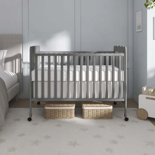 Dream On Me Carson 3-in-1 Portable Crib, Converts to Toddler Bed