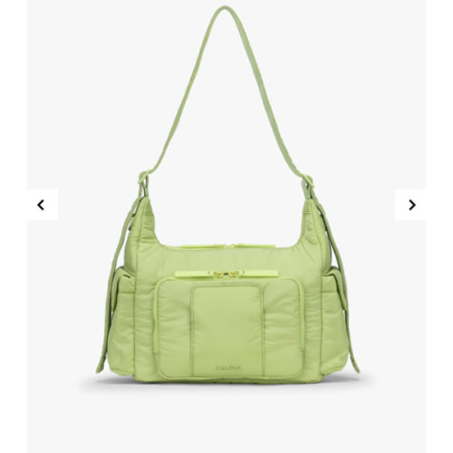 Crossbody Diaper Bag - LIME