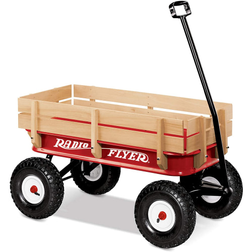 All-Terrain Steel & Wood Wagon