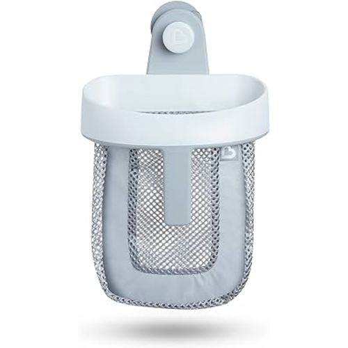 Munchkin® Super Scoop™ Hanging Bath Toy Storage with Quick Drying Mesh, Grey