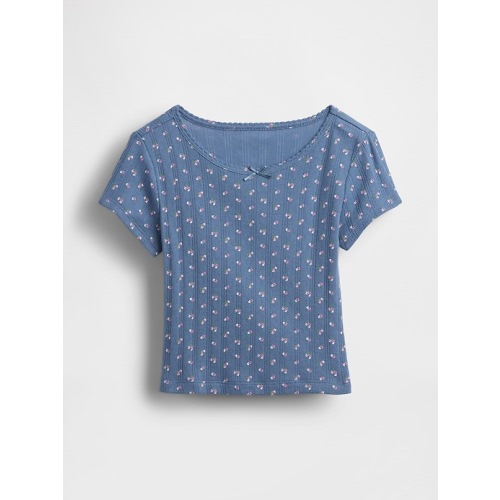 Baby & Toddler Pointelle Rib T-Shirt