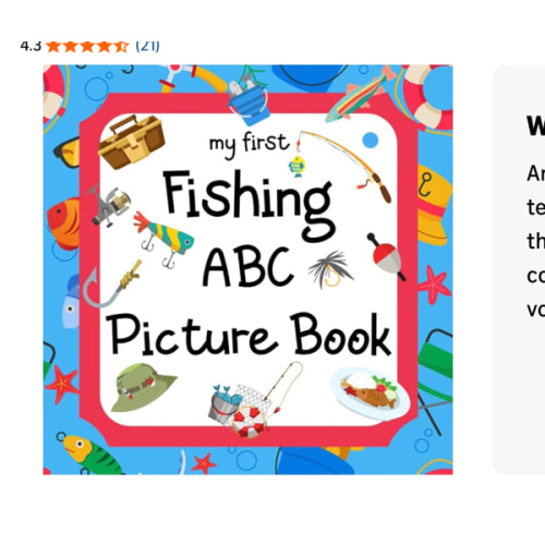 My First Fishing ABC Picture Book: A Learning Guide for Young Anglers