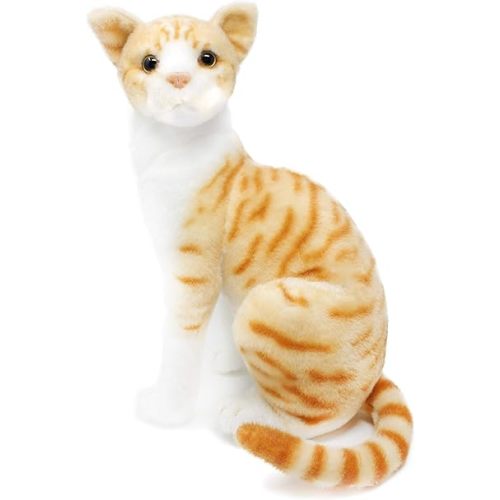 Tobias The Orange Tabby Cat - 12 Inch Stuffed Animal Plush