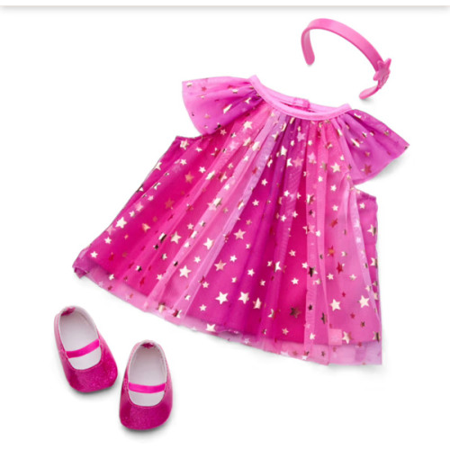 Pink Party-Ready Dress for Bitty Baby® Dolls