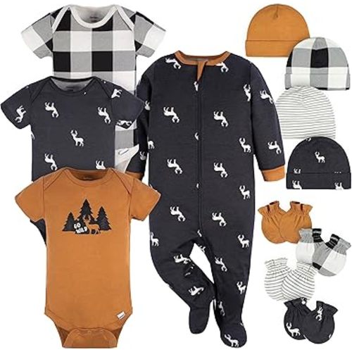 Gerber baby-girls Boys and Girls 12 Piece Layette Gift Set