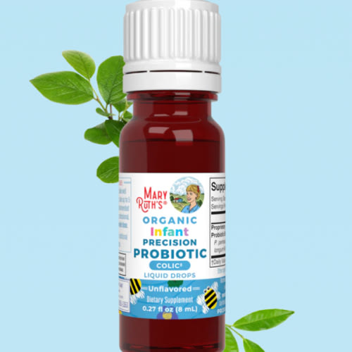Organic Infant Precision Probiotic Colic Liquid Drops – MaryRuth Organics