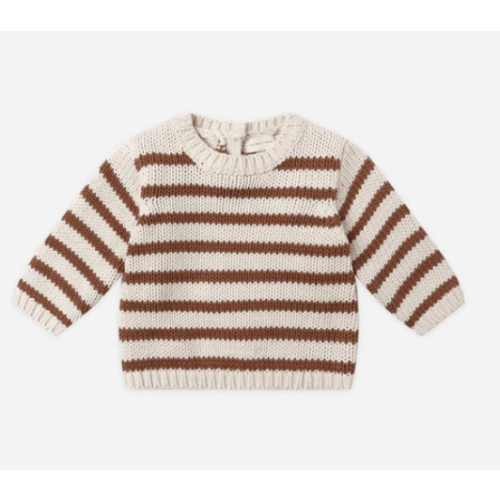 Rex Sweater || Cedar Stripe – Quincy Mae
