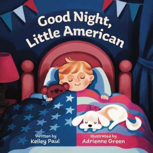 Good Night, Little American - by Kelley Paul (Board Book)