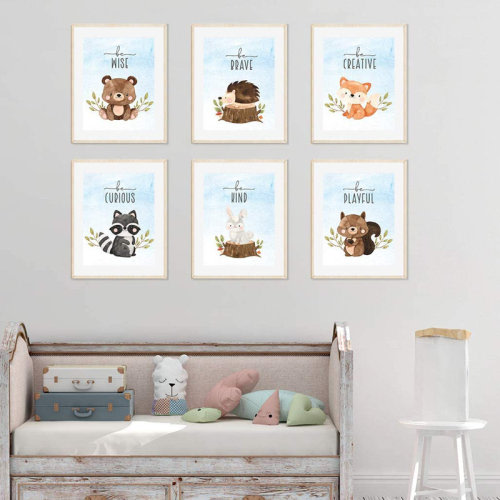 Harriet Bee Creevery 6 Piece Set Paper Print & Reviews | Wayfair