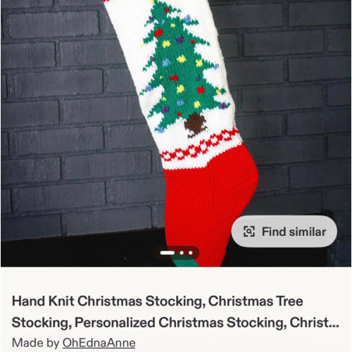 Christmas Stocking for Baby- $80