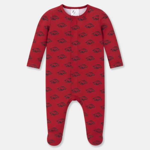 Arkansas Razorbacks ZooZatz Newborn & Infant Magnetic Closure Sleeper - Cardinal