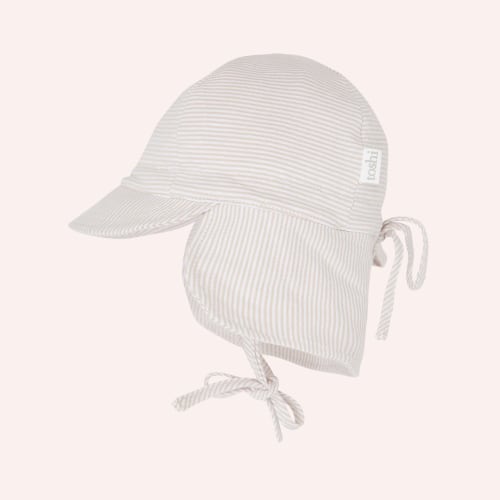 Flap Cap Baby - Peanut